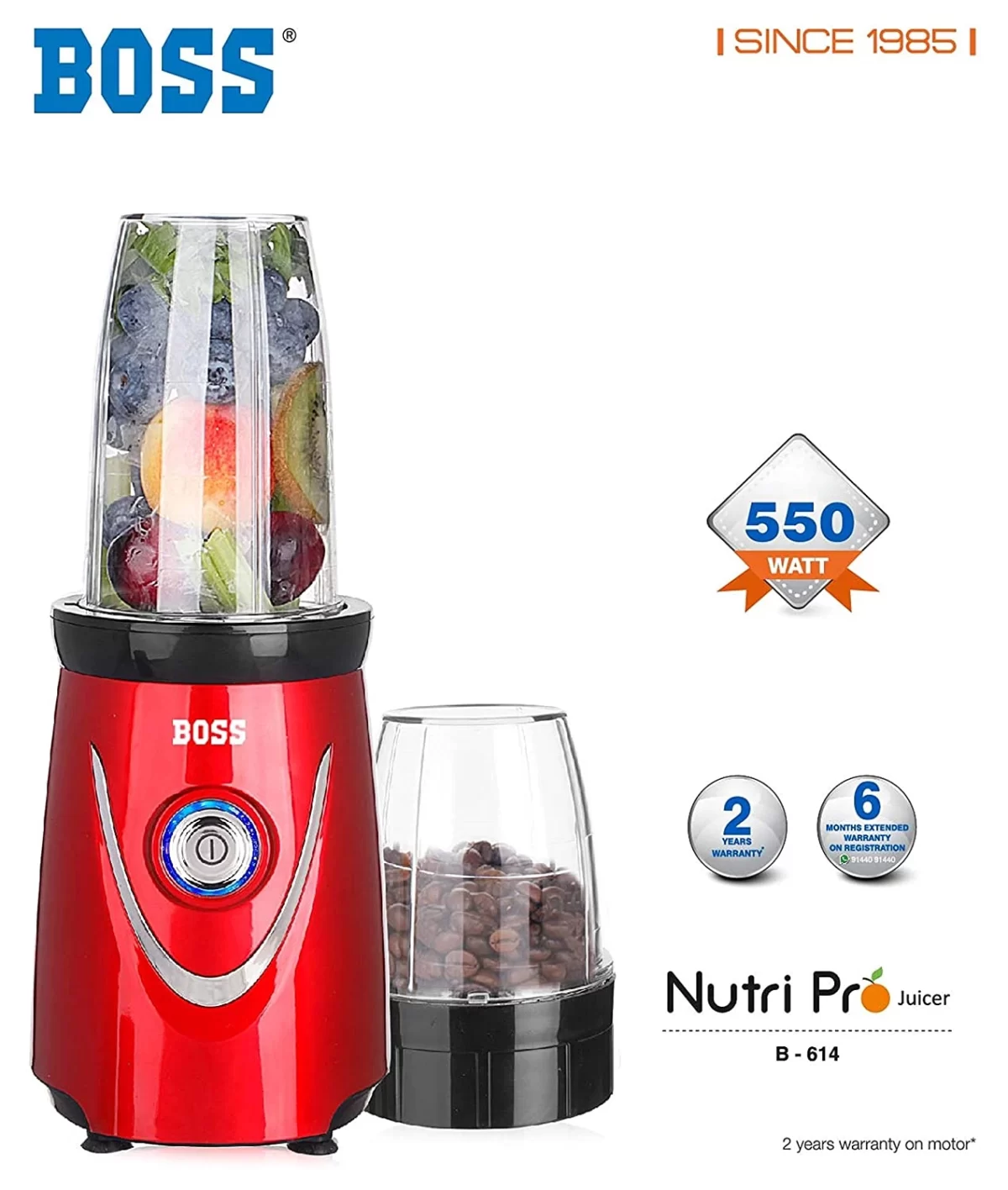 Boss Nutri Pro 2 jar