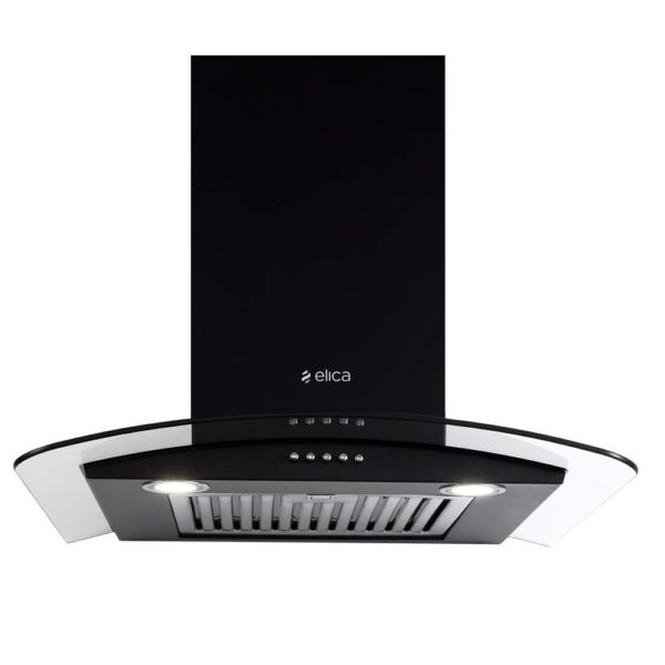 ELICA GLACE SF ETB PLUS LTW 60 NERO PB LED