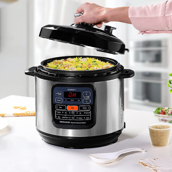 Borosil Instacook 6L Electric Pressure Cooker