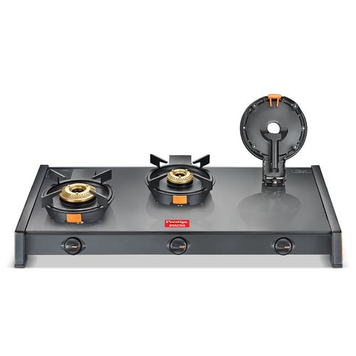 Prestige svachh gas stove black GTSB 03