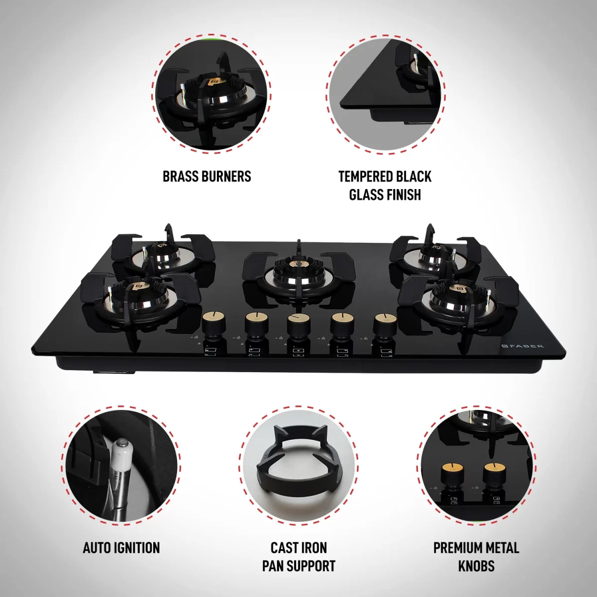 FABER HOB MAXUS HT905 CRS BR CI AI - Image 9