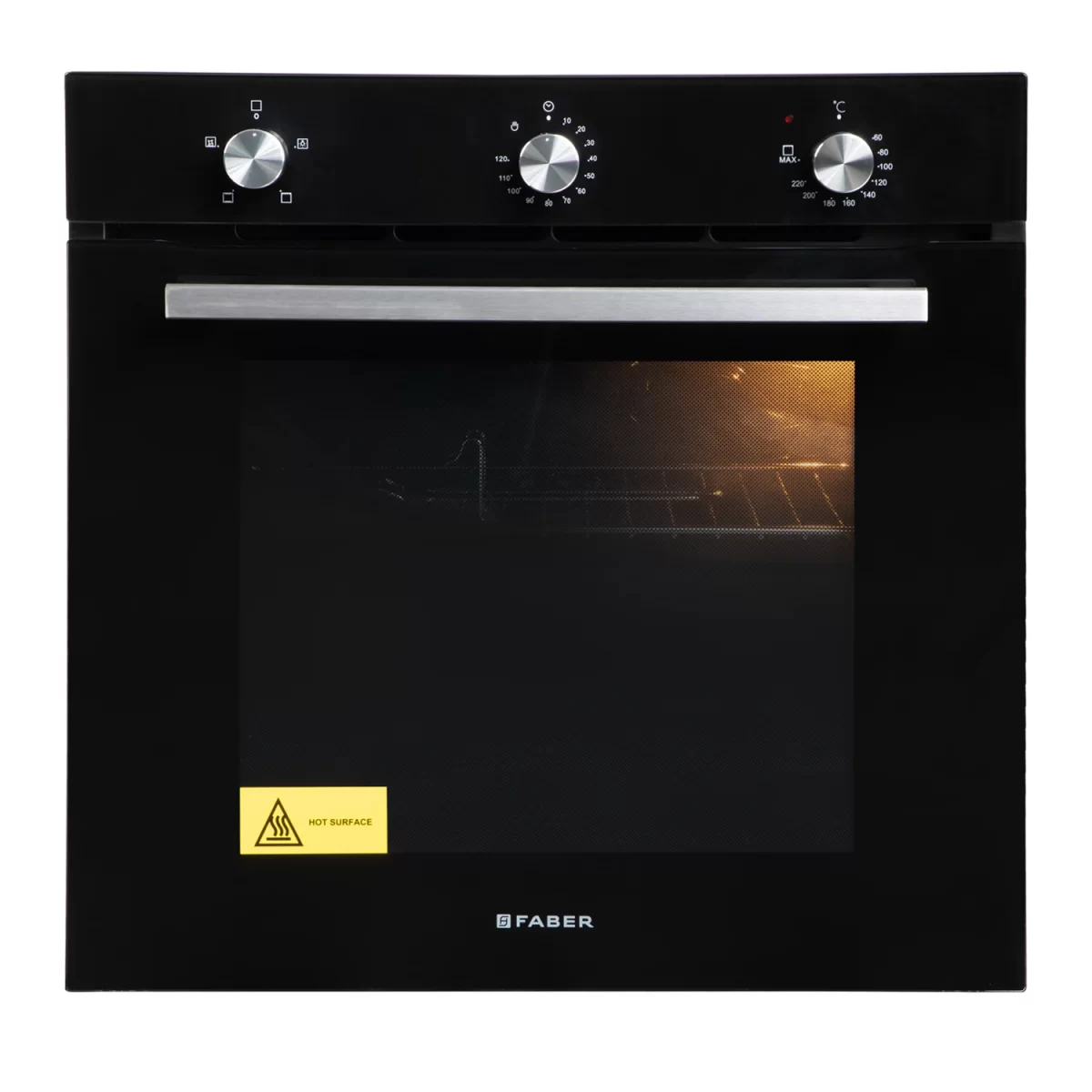 FABER BUILT IN OVEN FBIO 80L 4F BK - Image 2