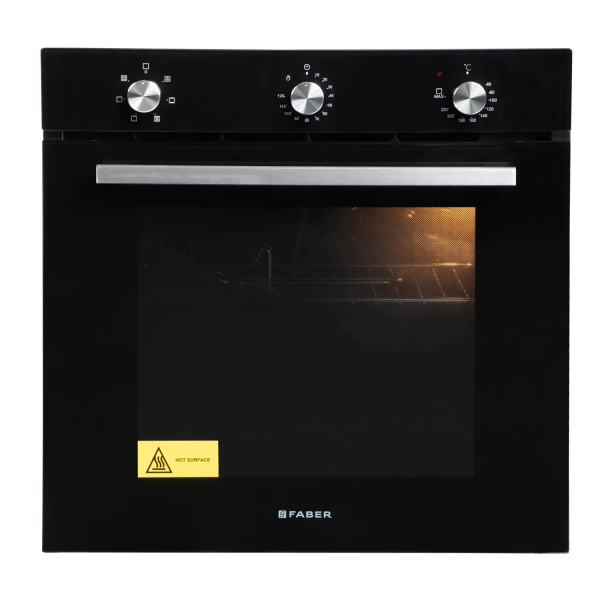 FABER BUILT IN OVEN FBIO 80L 6F BK - Image 2