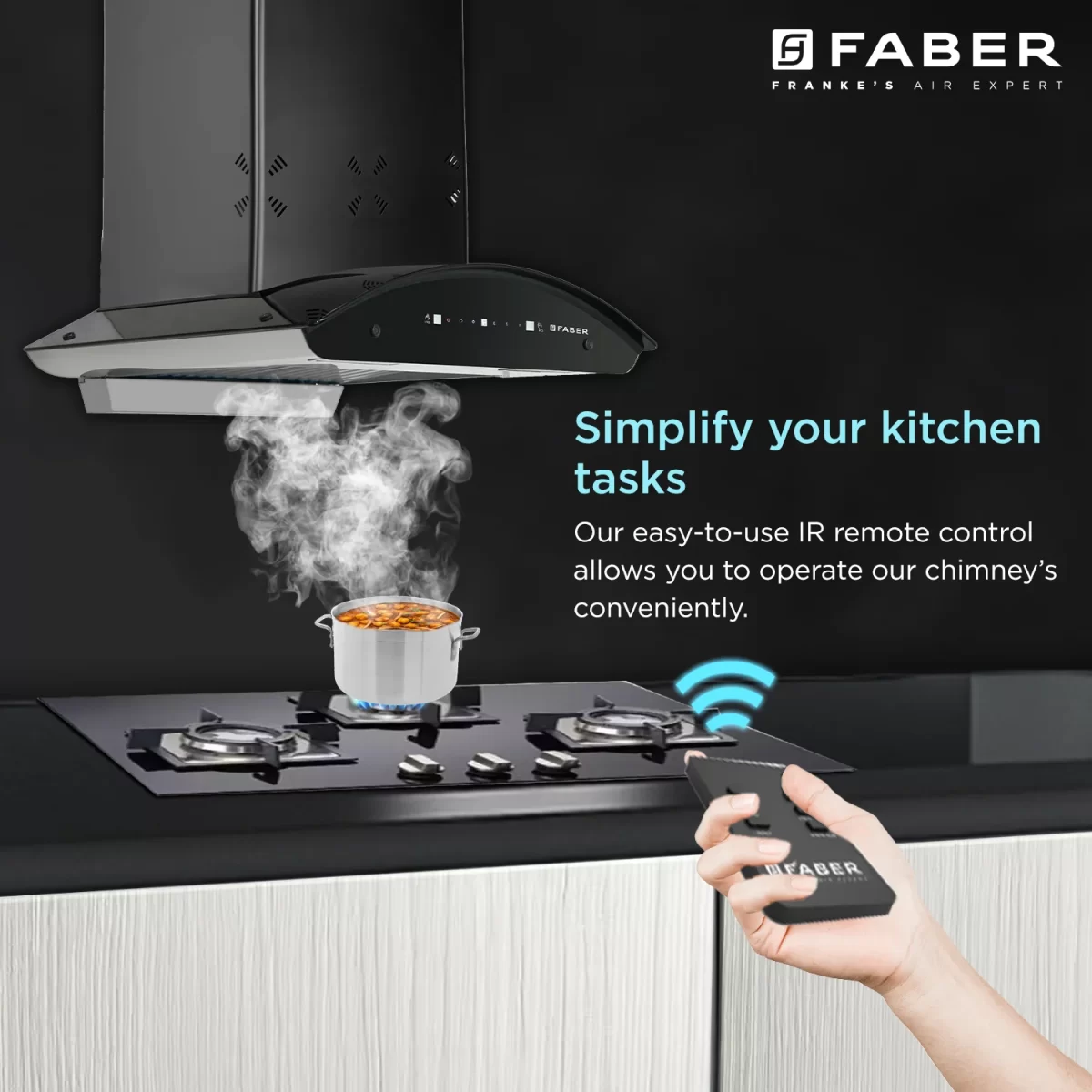 FABER HOOD ELLORA 3D IN HC SC BF BK 60 - Image 6